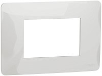 Рамка горизонтальная Schneider Electric Unica Modular 1-м. 3 мод. белый